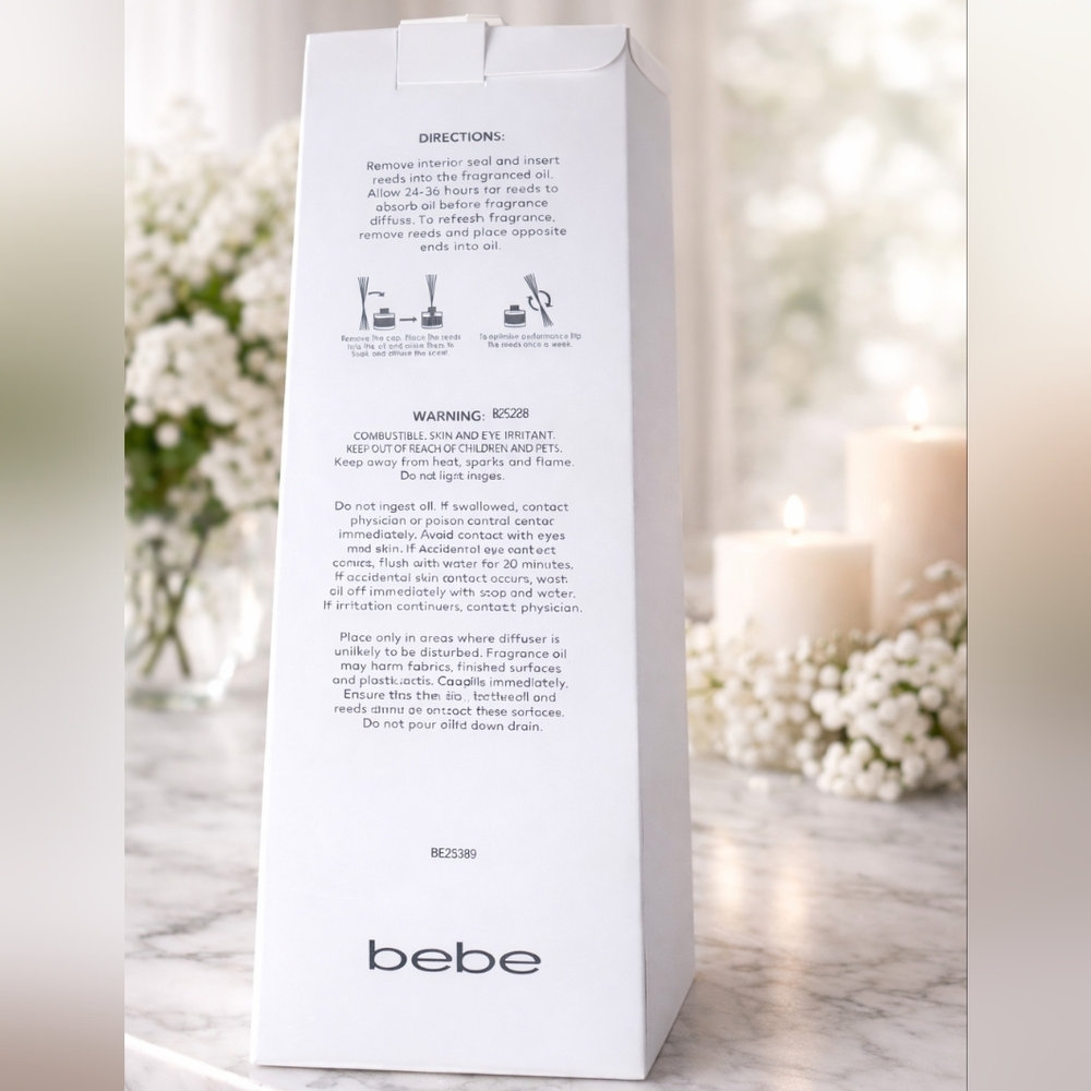 Bebe Onyx Crystal Reed Diffuser - Picture 2 of 3
